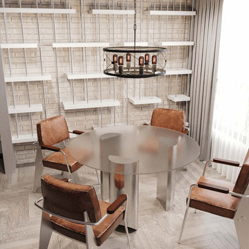 Glazen tafelblad op maat; strak design, sterke kwaliteit, moderne uitstraling