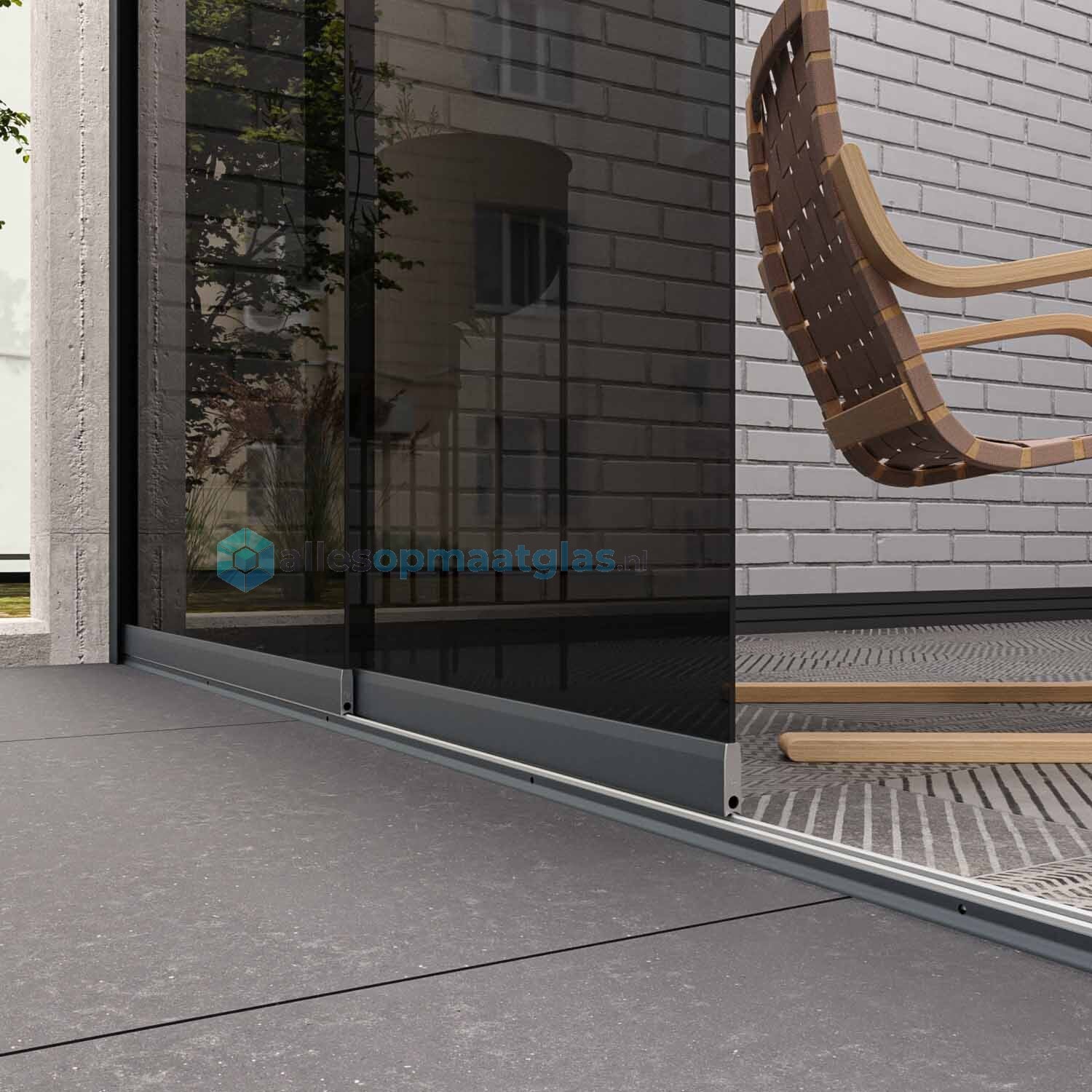 Op Maat Glazen Schuifwand