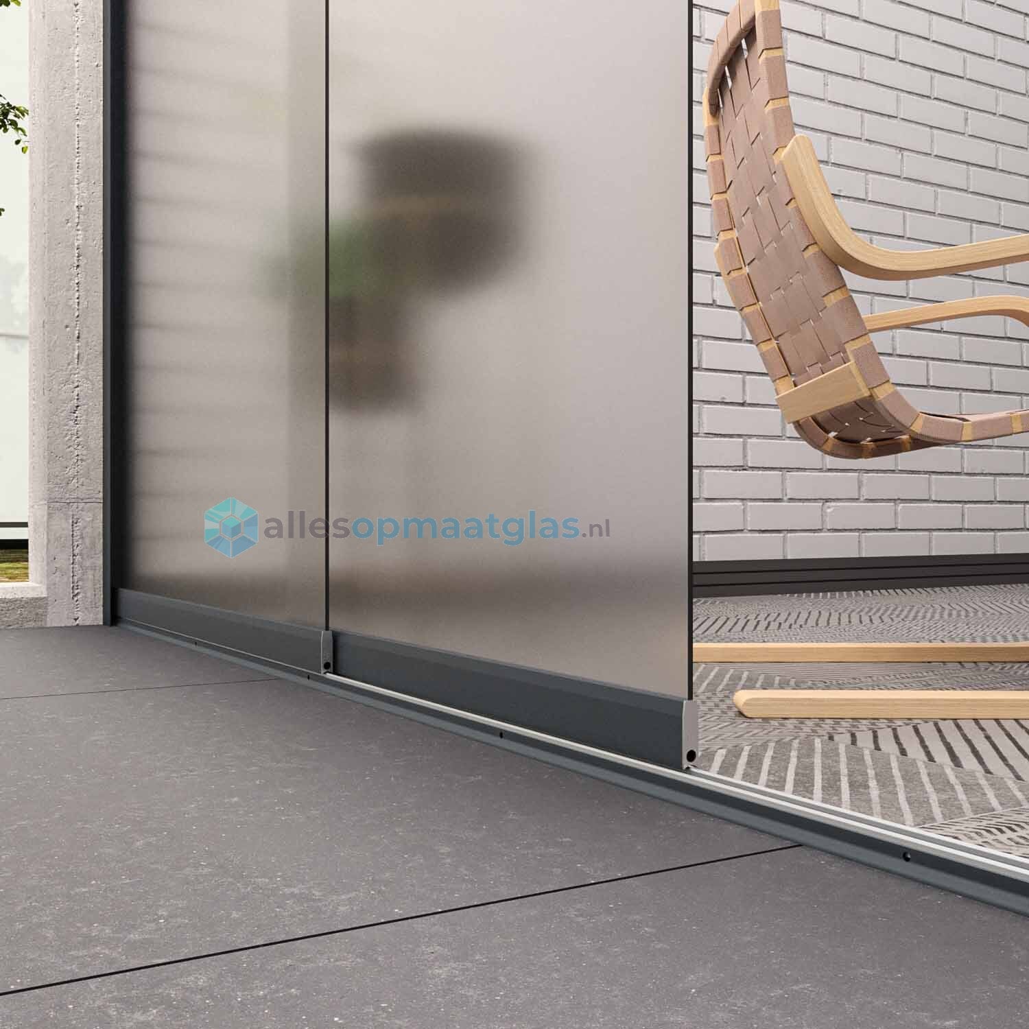 Op Maat Glazen Schuifwand