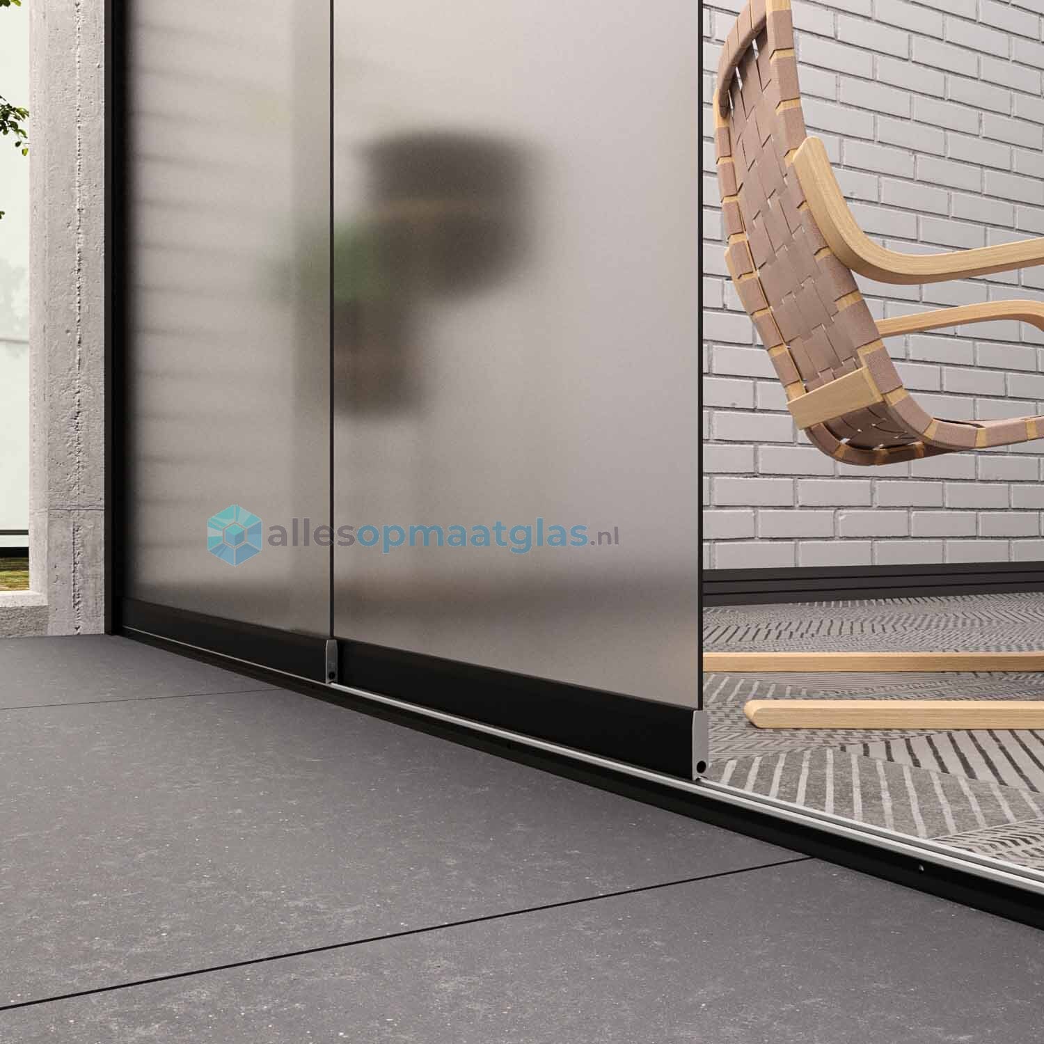 Op Maat Glazen Schuifwand