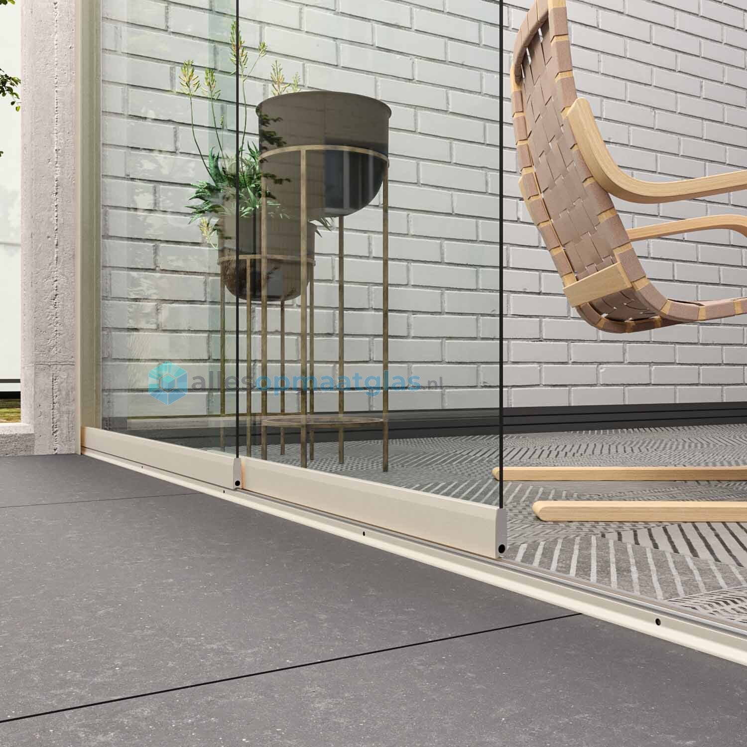 Op Maat Glazen Schuifwand