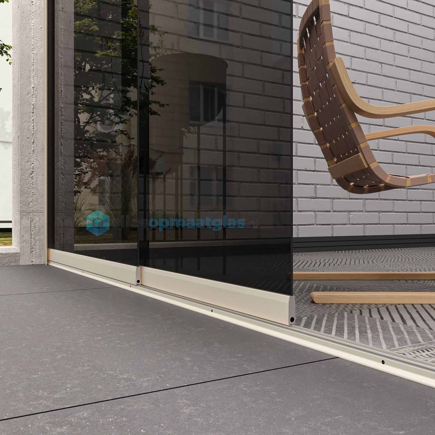 Op Maat Glazen Schuifwand