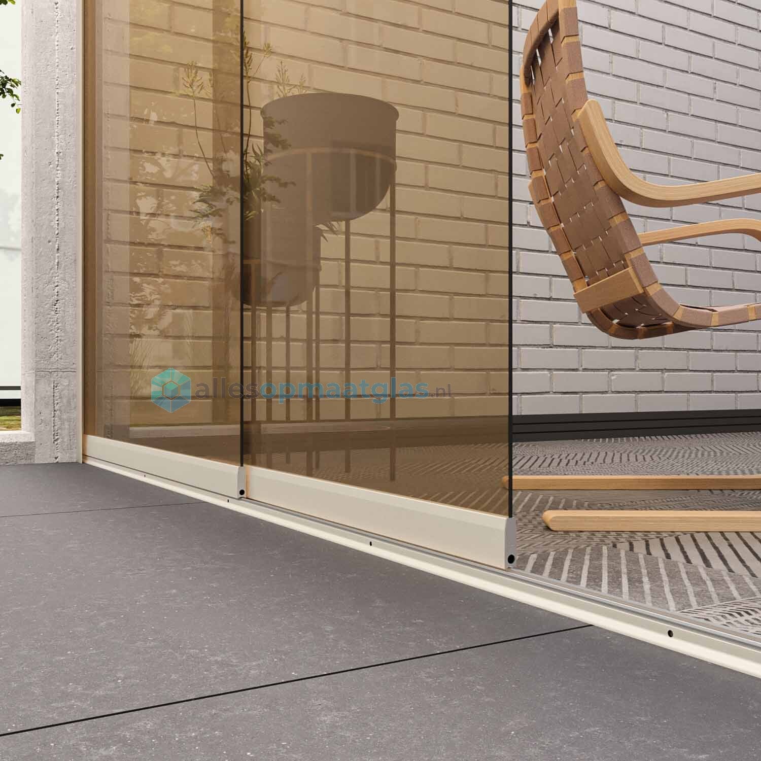 Op Maat Glazen Schuifwand