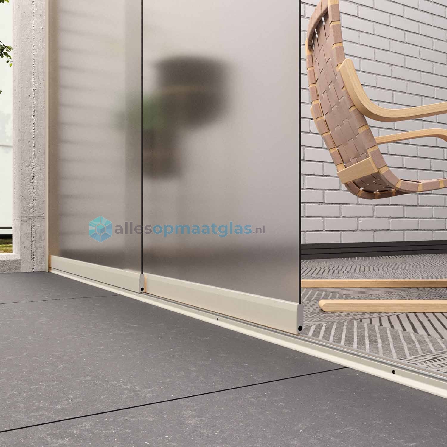 Op Maat Glazen Schuifwand