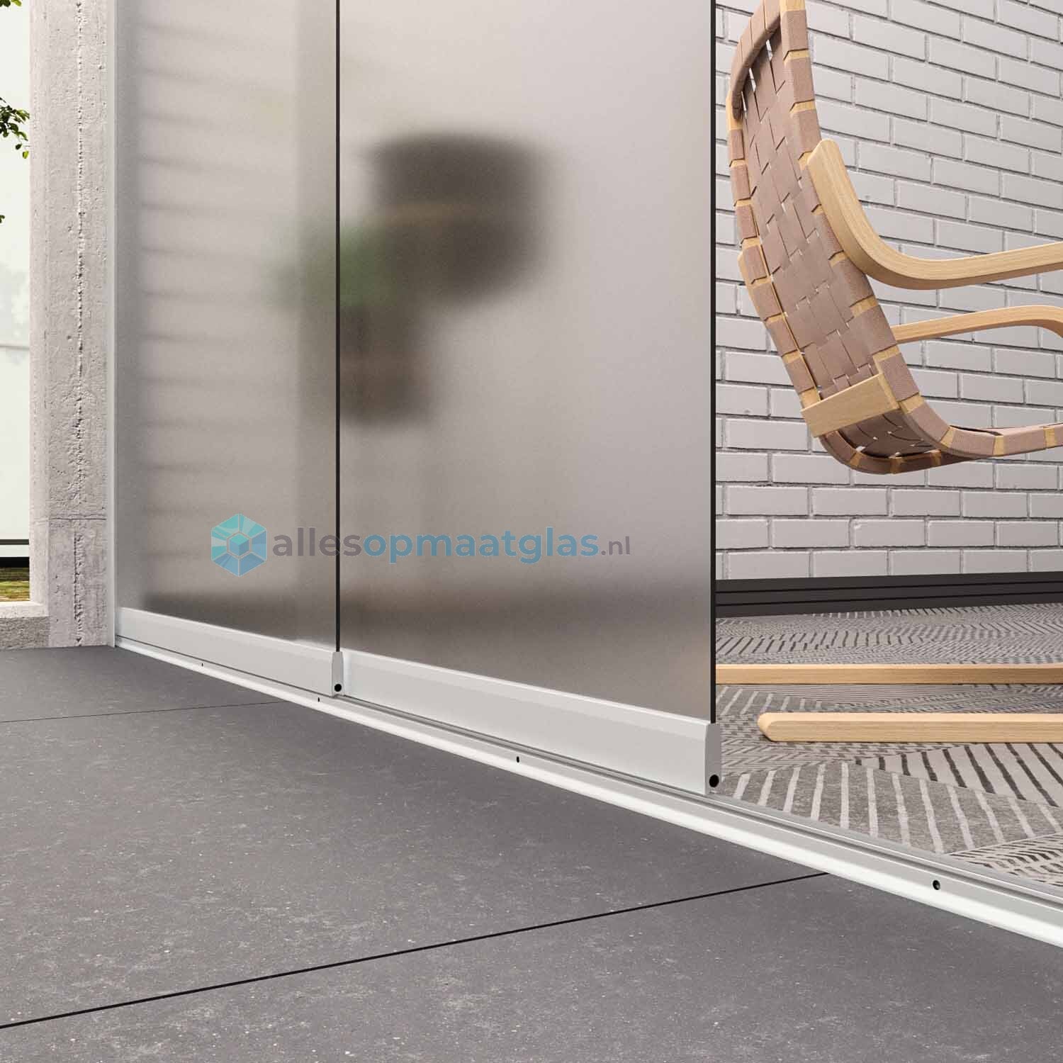 Op Maat Glazen Schuifwand