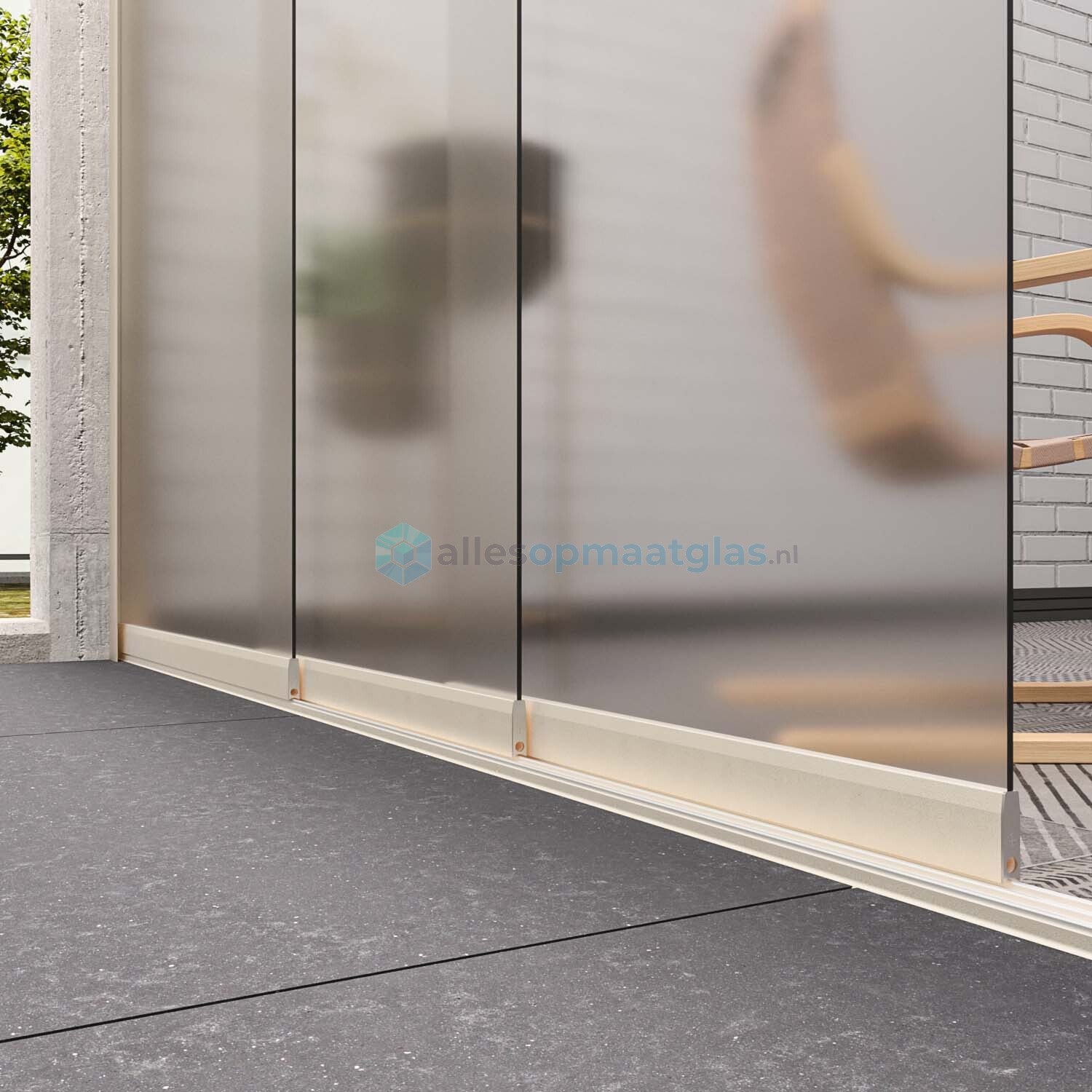 Op Maat Glazen Schuifwand