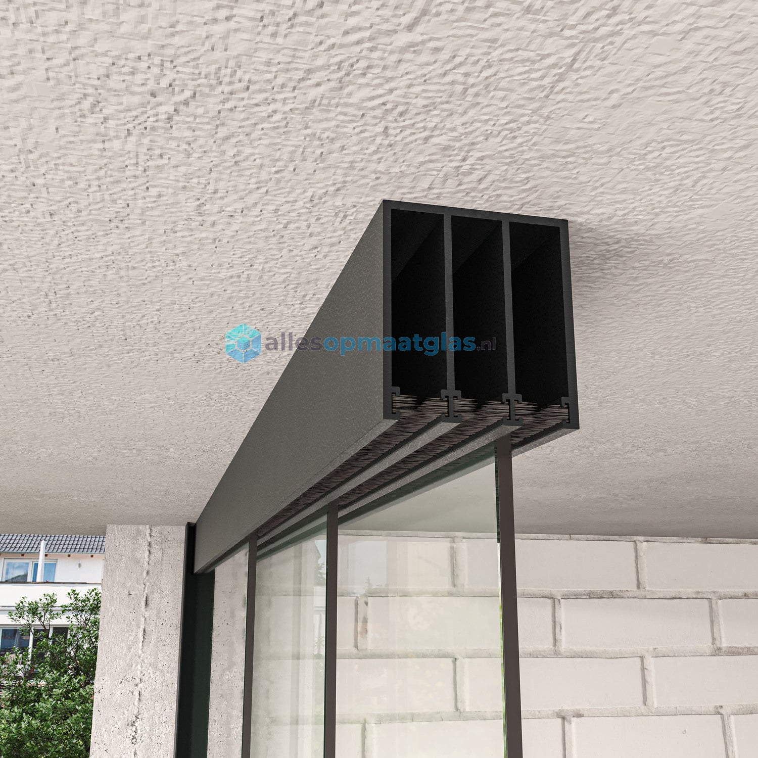 Op Maat Glazen Schuifwand