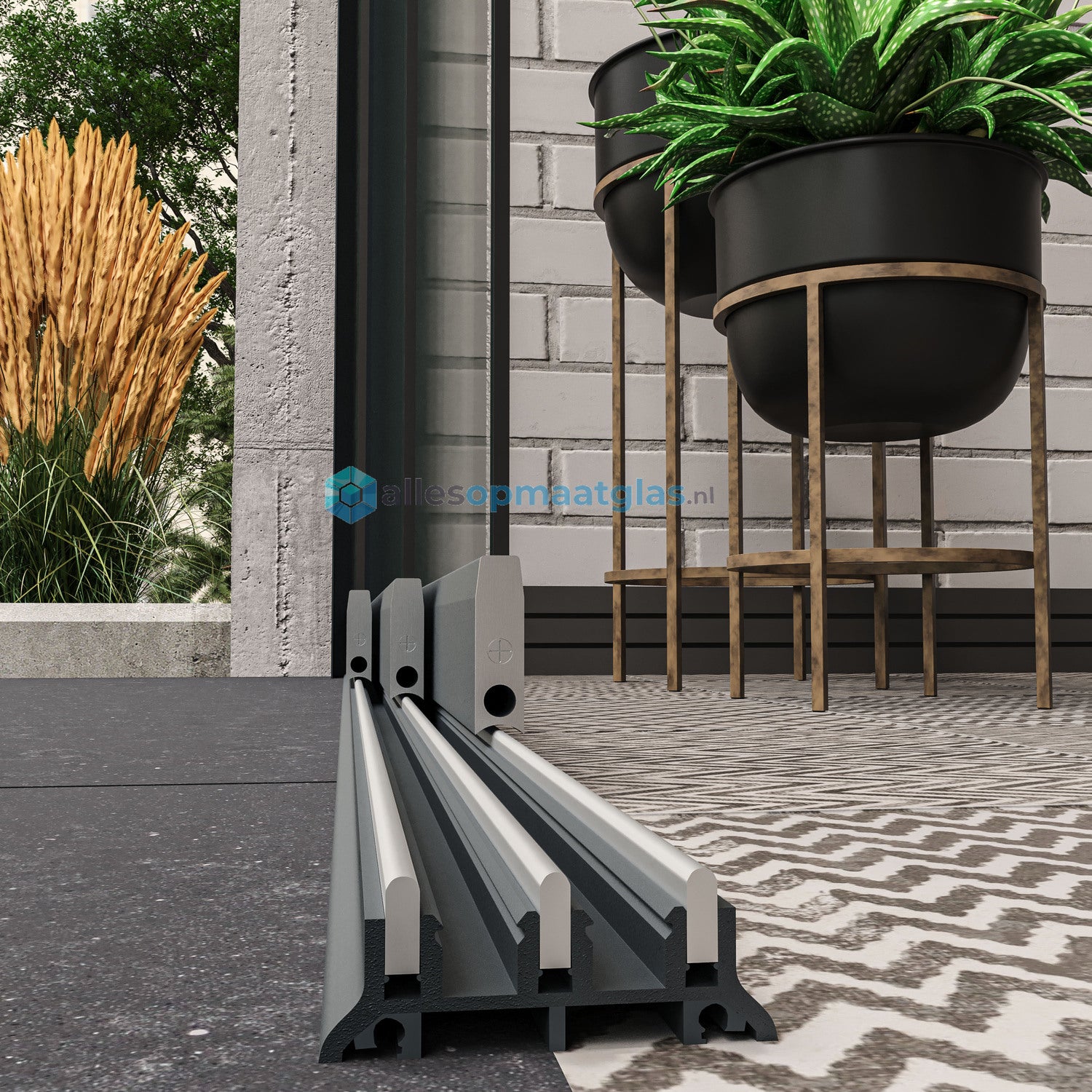 Op Maat Glazen Schuifwand