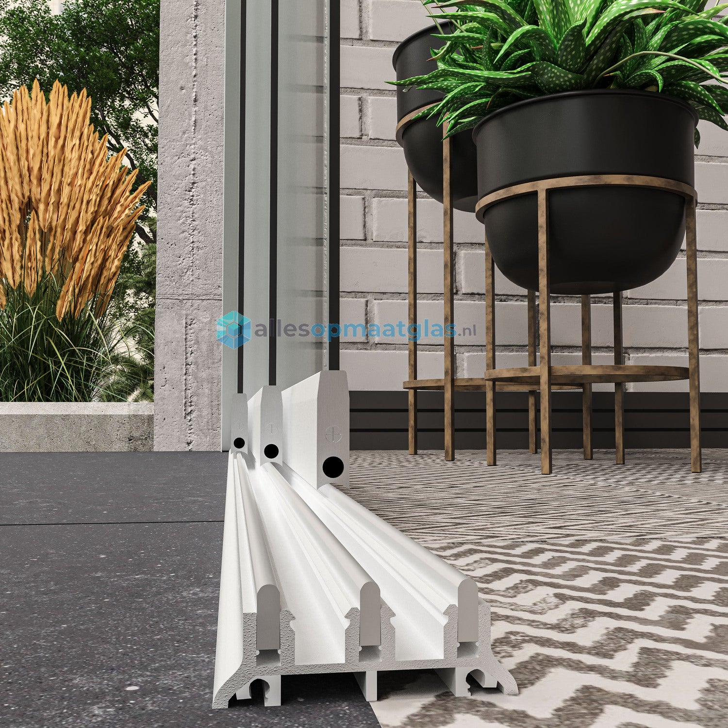 Op Maat Glazen Schuifwand