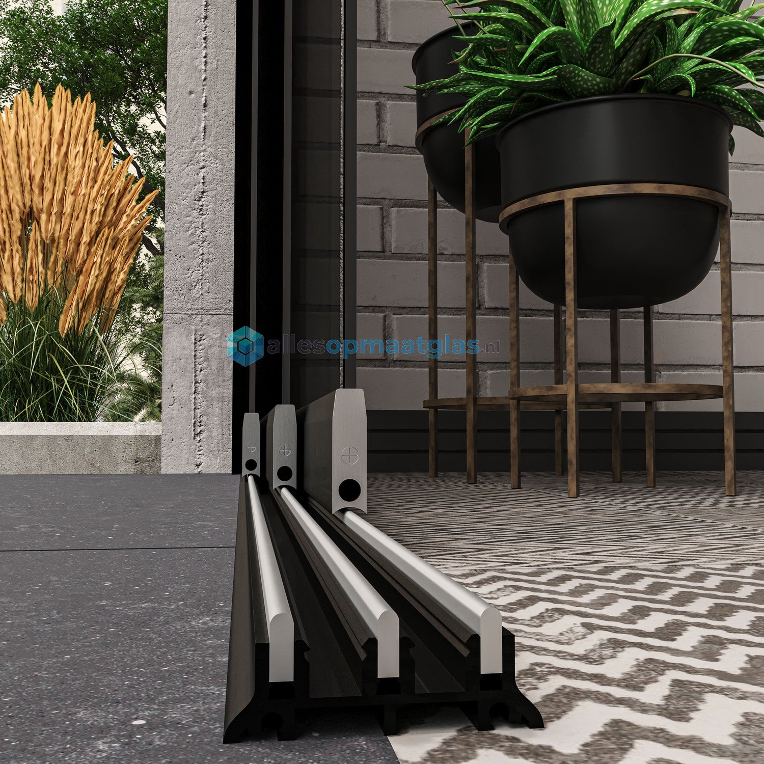 Op Maat Glazen Schuifwand