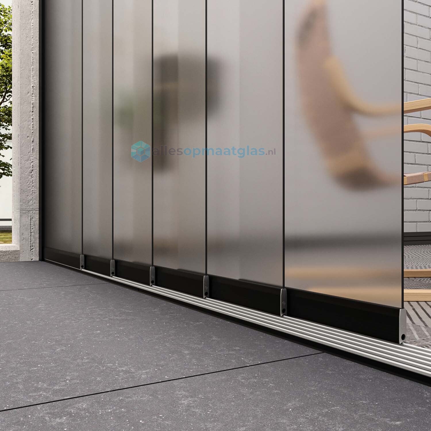 Op Maat Glazen Schuifwand