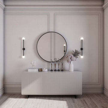 Ronde Zilveren Spiegel