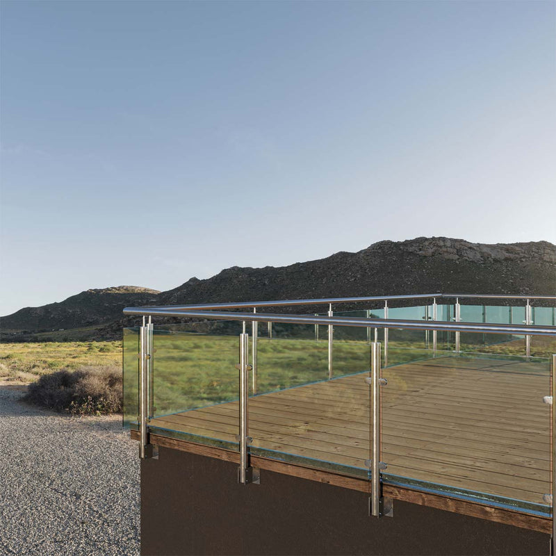 Helder Glazen Balustrade