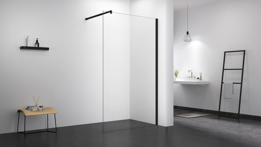 Helder Glazen Douchewand Standaard