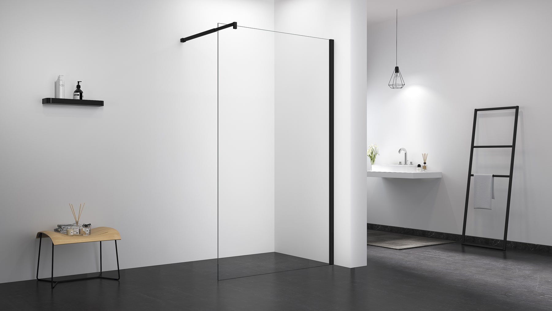 Helder Glazen Douchewand op Maat