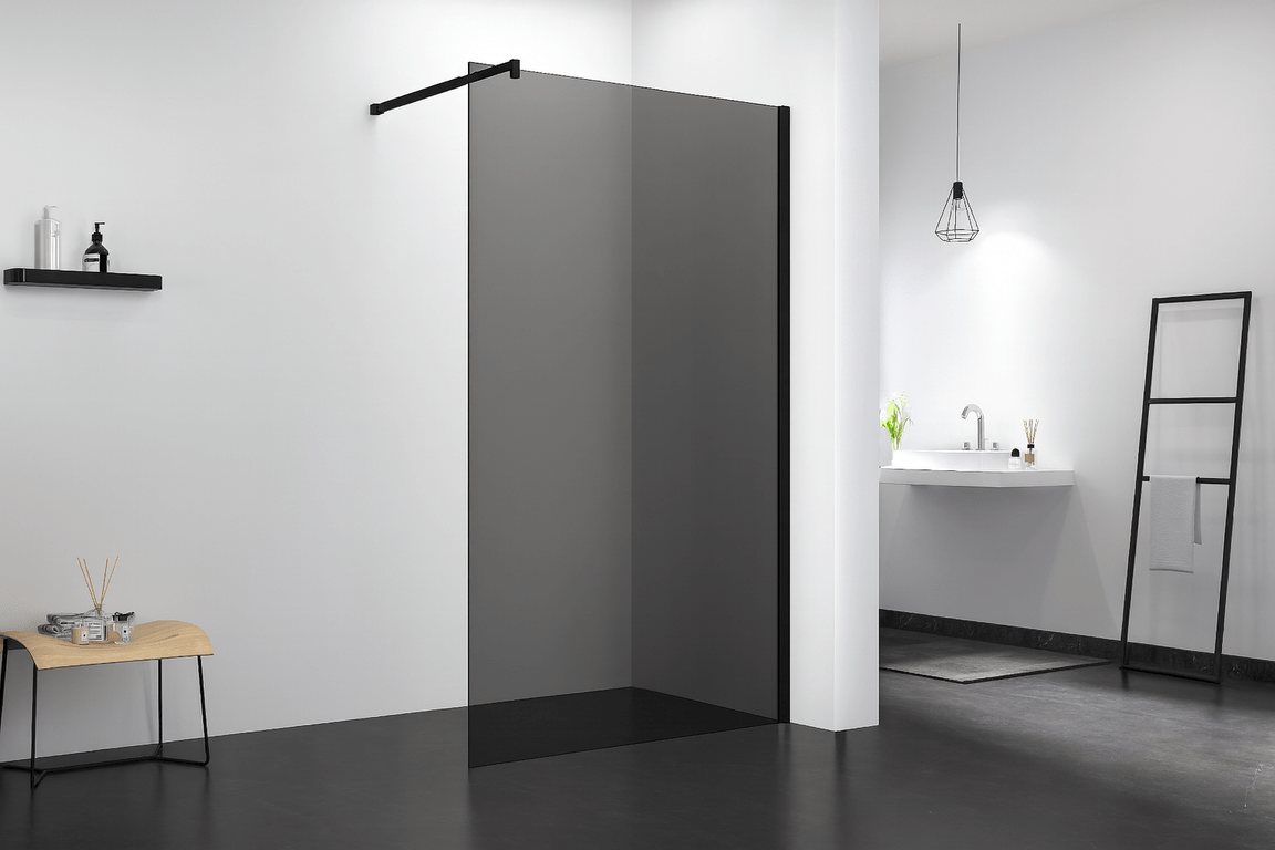 Getint Glazen Douchewand Standaard