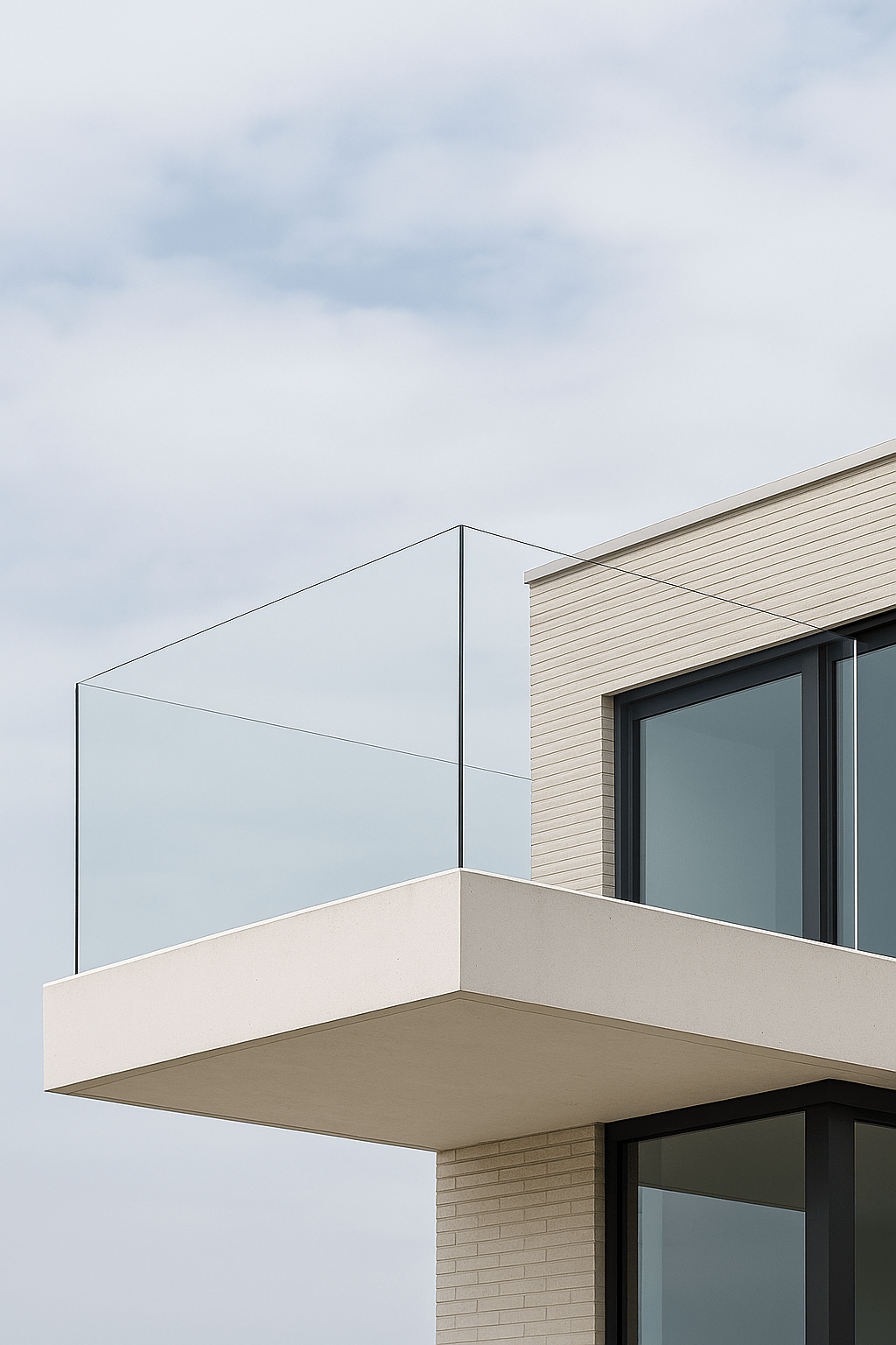 Helder Glazen Balustrade