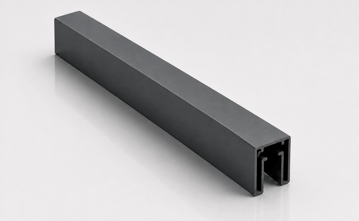 Gekleurd  Glazen Balustrade