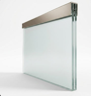 Aluminium handgreep rechthoekig