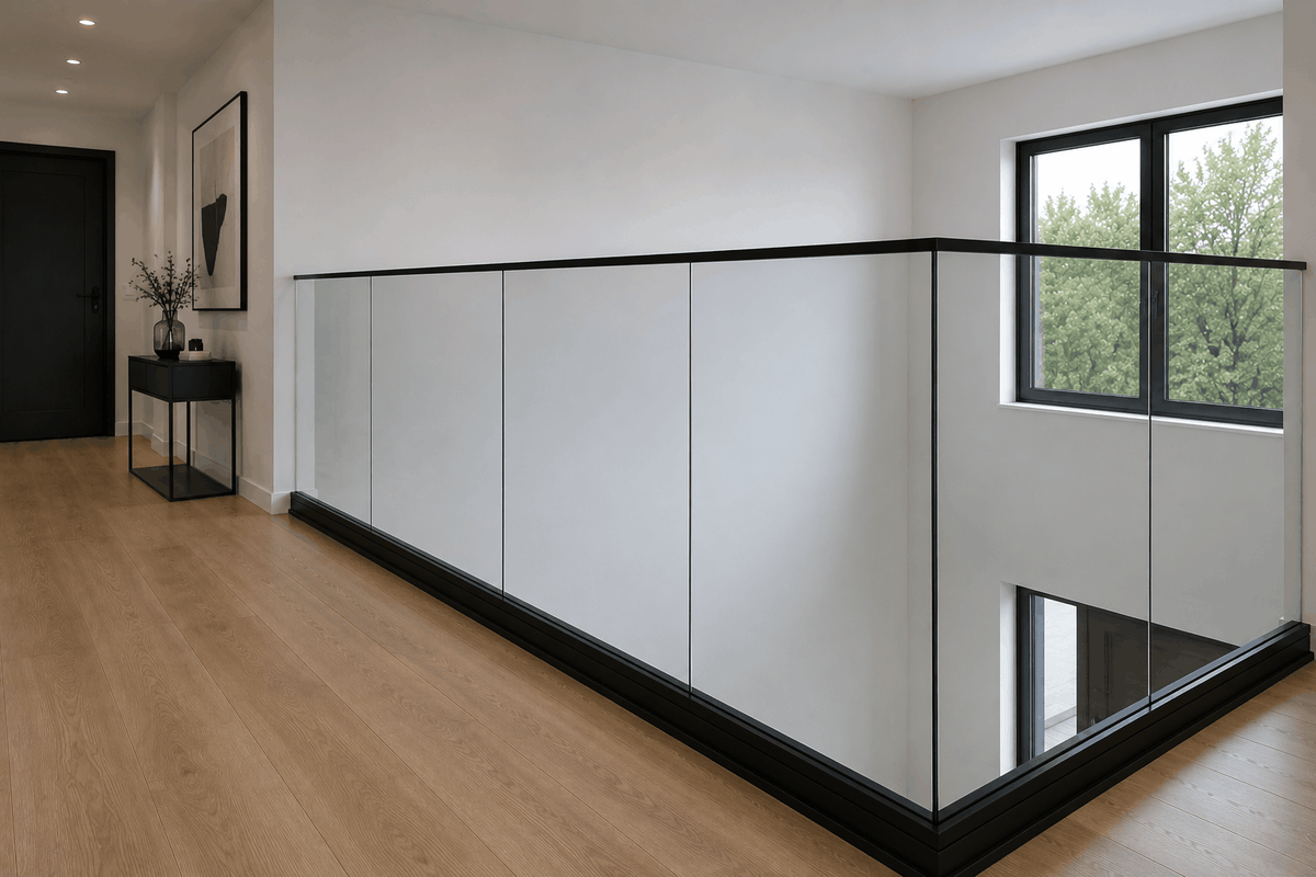 Helder Glazen Balustrade